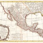 1771 Map of Mexico, Texas, Louisiana and Florida